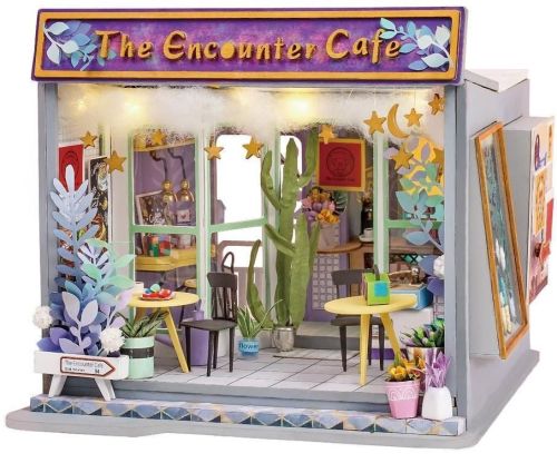 Интерьерный конструктор-румбокс DIY House Кафе встреч