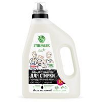 Гель для стирки SYNERGETIC Черного белья BLACK PROTECT, 1,5 л