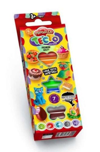 Тесто для лепки MASTER DO 7 цв.