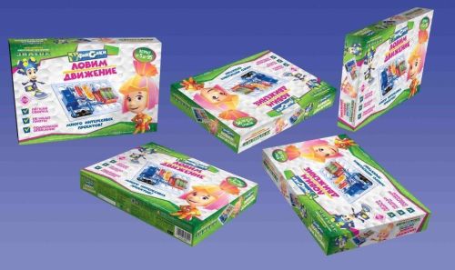 Конструктор Знаток Фиксики ZP-70828 Ловим движение