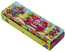 Умные кубики Путешествие с ветерком. 12 штук