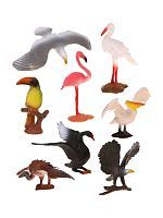 Набор фигурок птиц 8 предметов в ассортименте Q908-7