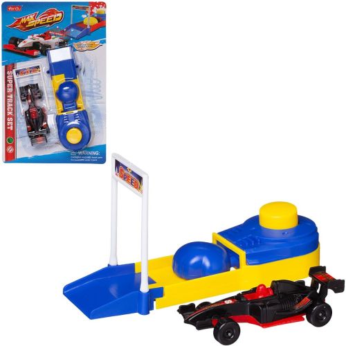 Машинка Junfa гоночная с пусковым устройством, 8х3х3см