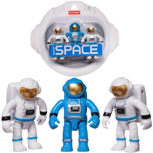 Игровой набор Junfa Фигурка космонавта 3 шт