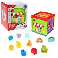 Развивающая игрушка Музыкальный куб-сортер HE0520
