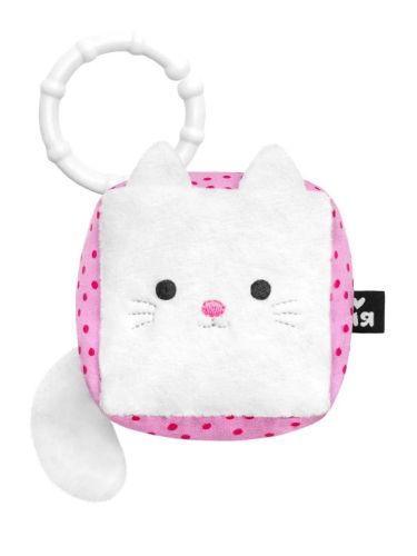 Мягкая игрушка Мяшечки Кубик развивающий Котёнок фото 3