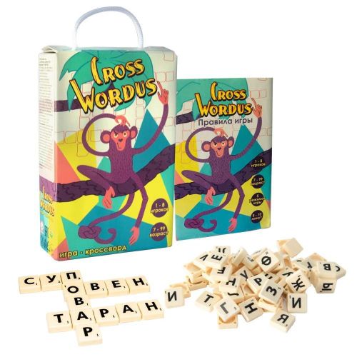 Настольная игра Стратег Cross Wordus' фото 2