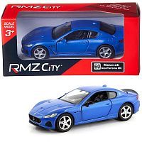Машинка металлическая Uni-Fortune RMZ City 1:32 Maserati GranTurismo MC 2018 (цвет синий)