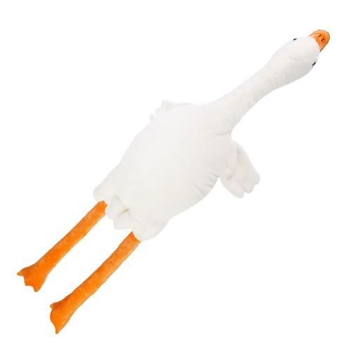 Мягкая игрушка СмолТойс Гусь обнимашка 130 см фото 4