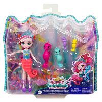 Кукла Mattel Enchantimals с 3-мя зверушками в ассортименте 4 вида