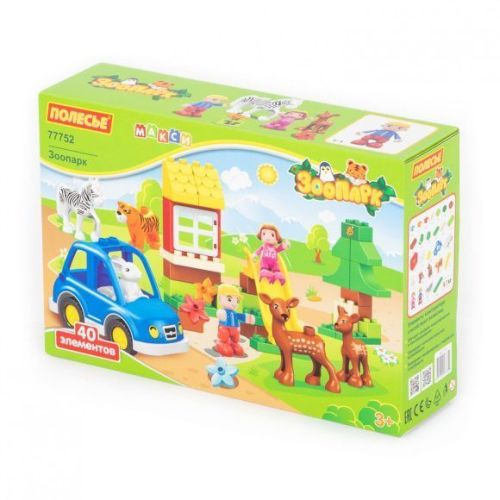 Конструктор Полесье Макси 77752 Зоопарк