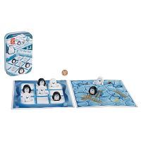 Настольная игра HAPE крестики-нолики, бродилка в дорогу 2 в 1