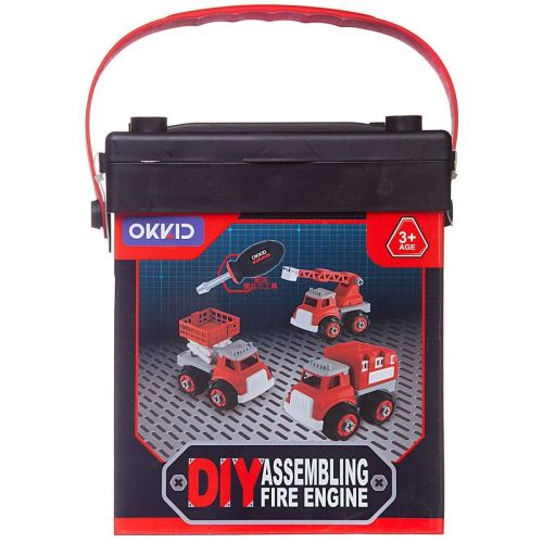 Машинка-конструктор Собери сам "Пожарная машина" фото 5