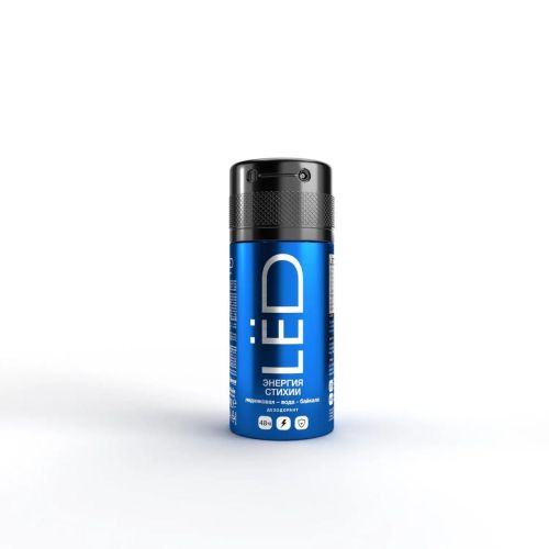 lёd дезодорант-спрей мужской энергия стихии 150 мл LЁD Дезодорант-спрей мужской Энергия стихии 150 мл