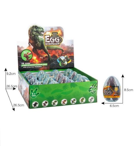 Фигурка Junfa в яйце Динозаврик-тираннозаврик, в дисплеи фото 2