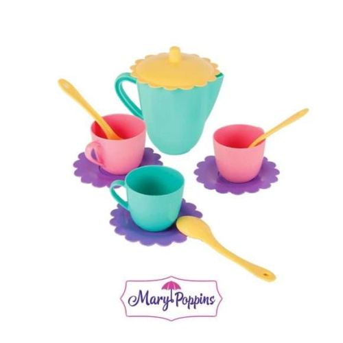 Набор посуды Mary Poppins Бабочка 39319 фиолетовый/голубой/розовый/желтый