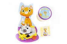 Пазл Мастер Игрушек Одни дома, фигурный 34 элемента