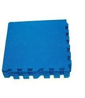 Мягкий пол универсальный синий 9 дет (1 дет - 33*33 см)