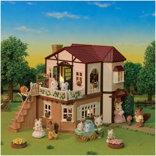 Большой классический дом Sylvanian Families со светом 2086 фото 6