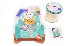 Пазл Мастер Игрушек Лучшие друзья, фигурный 34 элемента