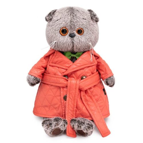 Басик в стеганом пальто 19 см