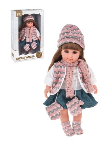 Кукла мягконабивная 35 см Sweet Angel в вязаной одежде Y26010123