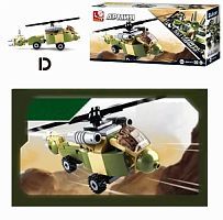 Конструктор Sluban серия Builder Генерал армии: Боевой вертолет 66 деталей