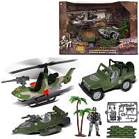 Игровой набор Abtoys Боевая сила Военная техника с фигуркой и аксессуарами