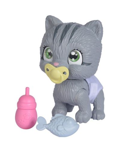 Котенок 15 см Pamper Petz с аксессуарами