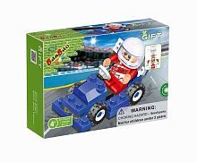 Конструктор Banbao (Банбао) "Формула 1",синяя, 27 деталей