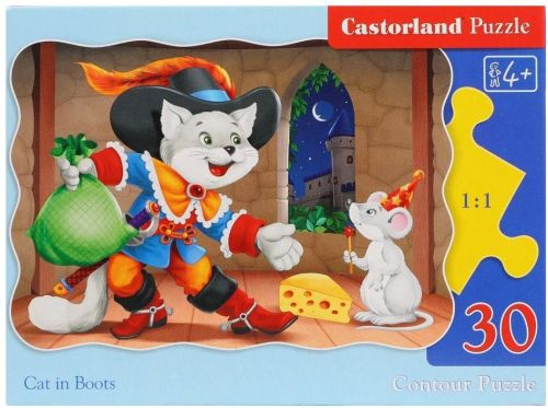 Пазл Castorland Cat in Boots (B-03730), 30 дет.