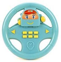 Руль Робот муз., 11см, в ассорт.