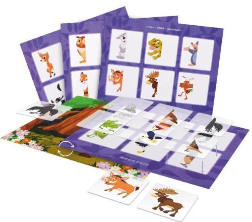 Лото Лесные животные