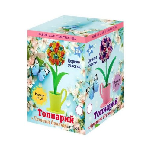 Набор для творчества Топиарий Летний букет фото 2
