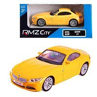 Машинка металлическая Uni-Fortune RMZ City 1:43 BMW Z4 , Цвет Жёлтый