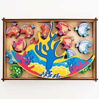 Балансир рыбки и кораллы