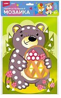 LORI Увлекательная мозаика Мишка с лукошком (Км-015)