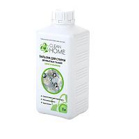 Бальзам для стирки CLEAN HOME Для деликатных тканей шелк и кашемир 1л
