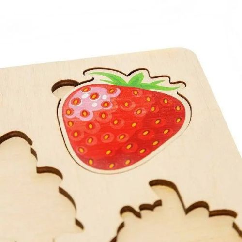 Игра развивающая деревянная Ягоды (21х21см) фото 2