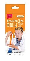 Набор для экспериментов LORI Алхимик Химические опыты Монстрики "Слизь LORI оранжевая"