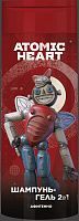 Шампунь-гель ATOMIC HEART тонизирующий 2в1 для мужчин 400мл
