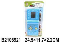 Электронная игра Брик гейм, звук, эл. пит.  AA*2 шт. вх. в компл., в ассорт., блистер