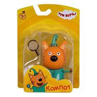 Фигурка 1 TOY Три кота Компот Т16177, 7.6 см