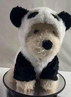 Мягкая игрушка Abtoys Модные питомцы. Собачка в костюме Панды, 20см