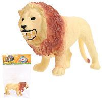 Фигурка Abtoys Юный натуралист Дикие животные и птицы Лев, термопластичная резина