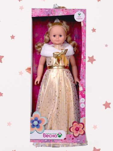 Интерактивная кукла 83 см Весна Снежана праздничная 5 с механизмом движения В4138/о фото 10