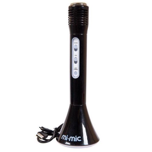 Микрофон детский ABtoys Mi-Mic "Звезда караоке", со встроенным динамиком, черного цвета фото 3