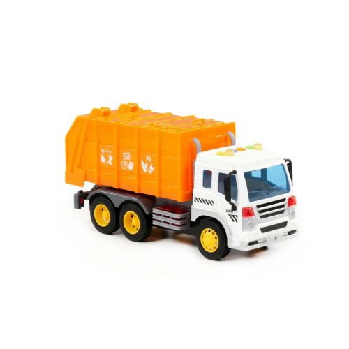 ПОЛЕСЬЕ Автомобиль коммунальный Сити оранжевый фото 3