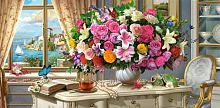 Пазл Castorland Summer Flowers and Cup of Tea (C-400263), 4000 дет.