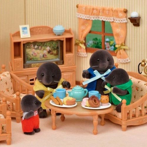 Набор фигурок Sylvanian Families Семья Кротов 2068 фото 2